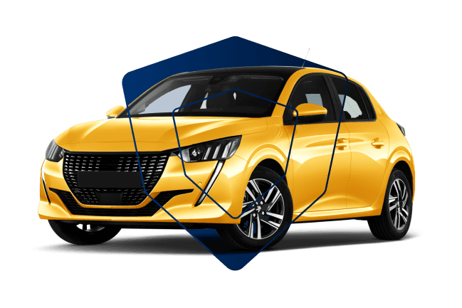 Sedan esportivo vermelho recém-lavado com acabamento espelhado