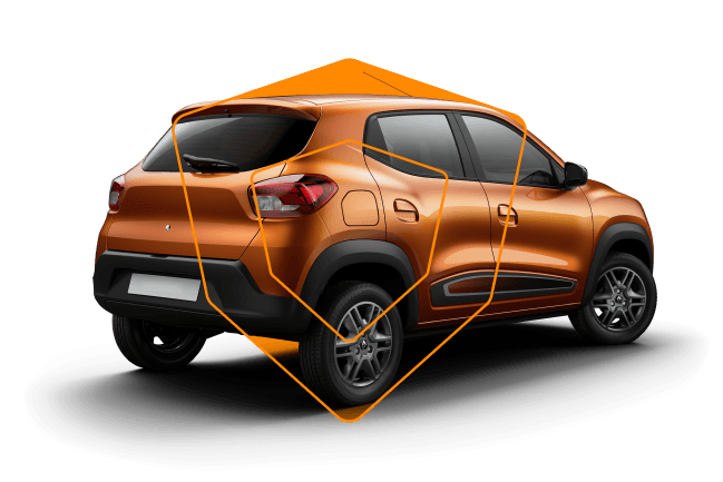 Sedan de luxo prata com pintura cristalizada impecável