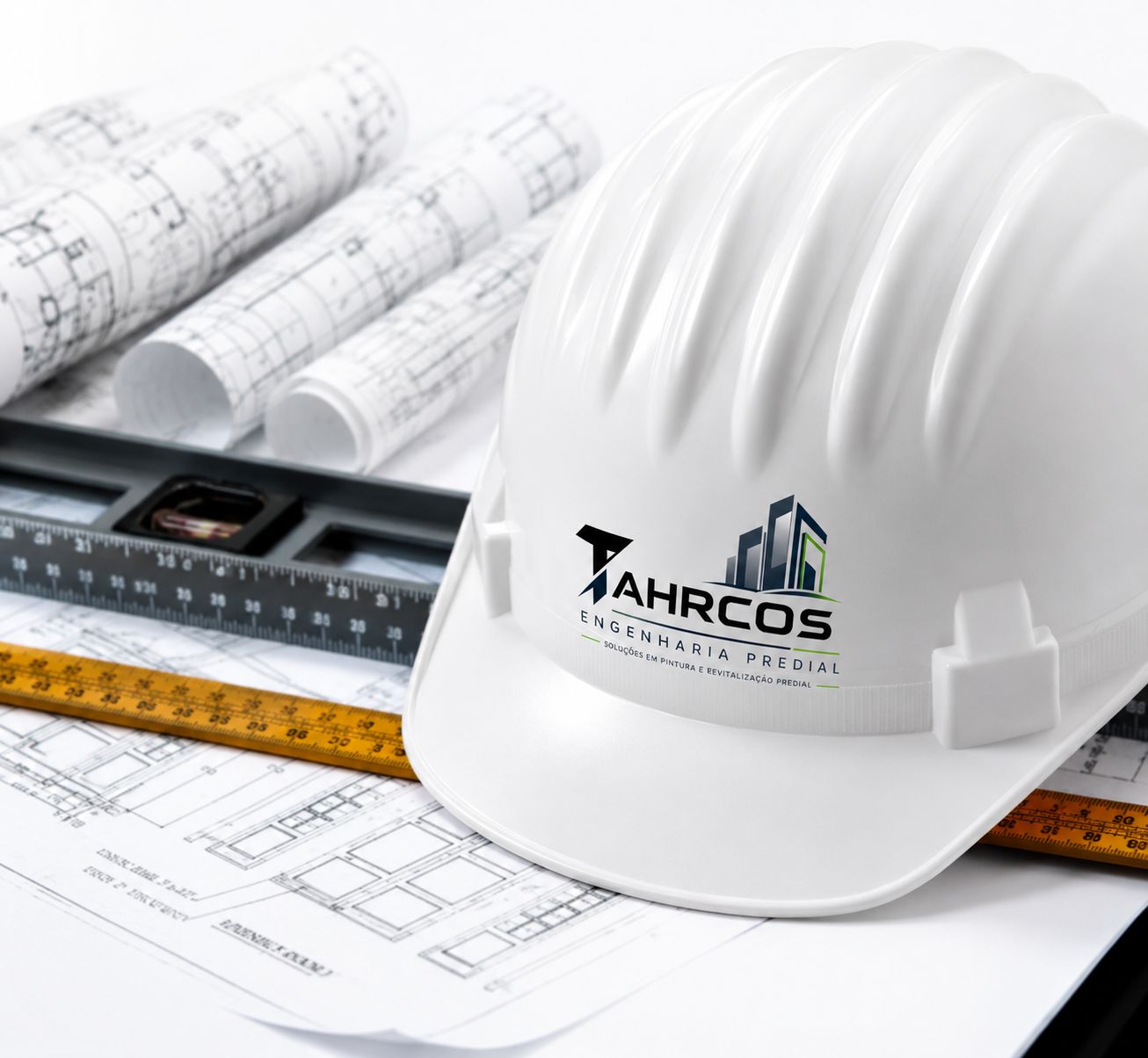 Equipe Tahrcos em serviço de pintura predial